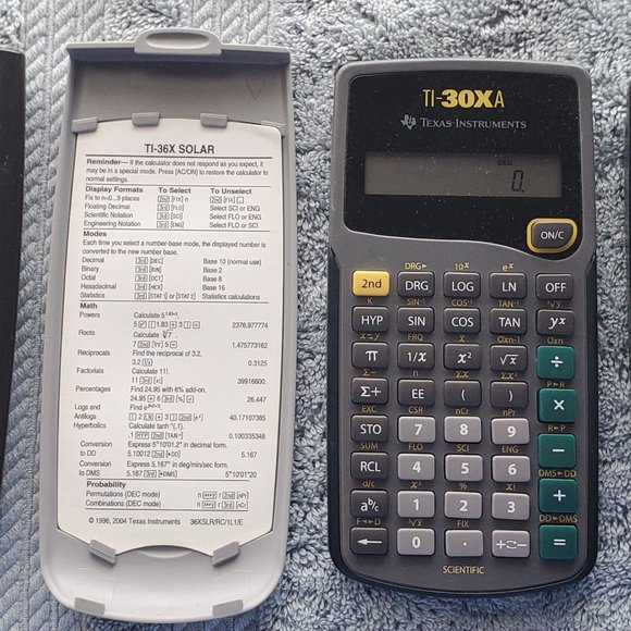 Texas Instruments Other - (2) Texas Instruments Calculators
